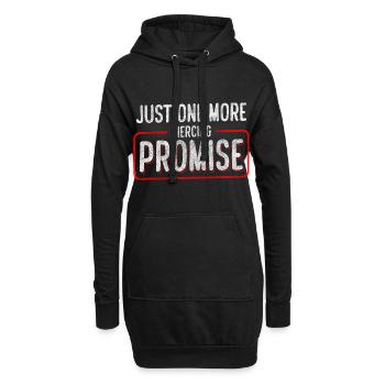 Piercing Needle Profession Body - Hoodie Dress - black - Front