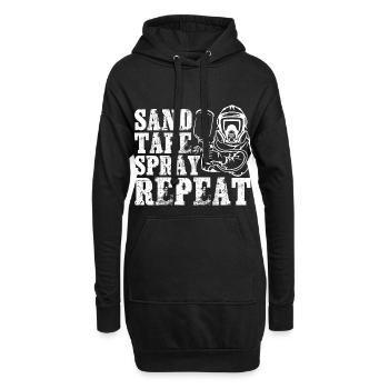 Maler und Lackierer, der Beste und Nervigste Beruf - Hoodie-Kleid - Schwarz - Vorne