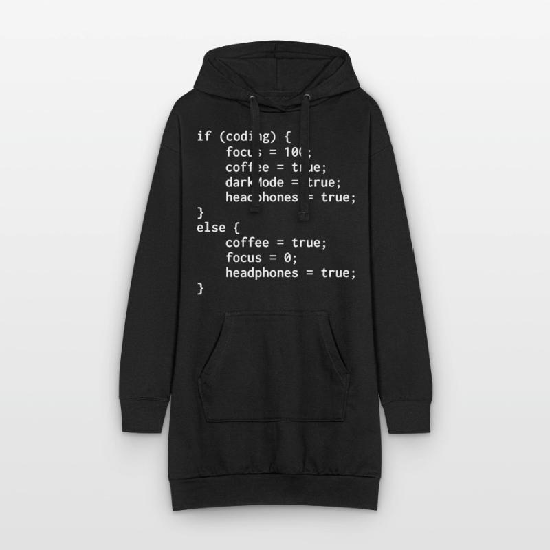 Hoodie-Kleid