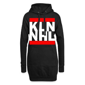 Köln Niehl Cologne - Hoodie-Kleid - Schwarz - Vorne
