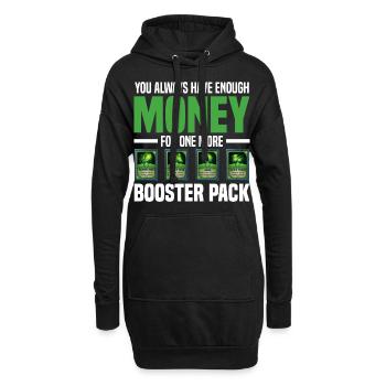 Sammelkarten Spieler | Trading Karten Geschenke - Hoodie-Kleid - Schwarz - Vorne