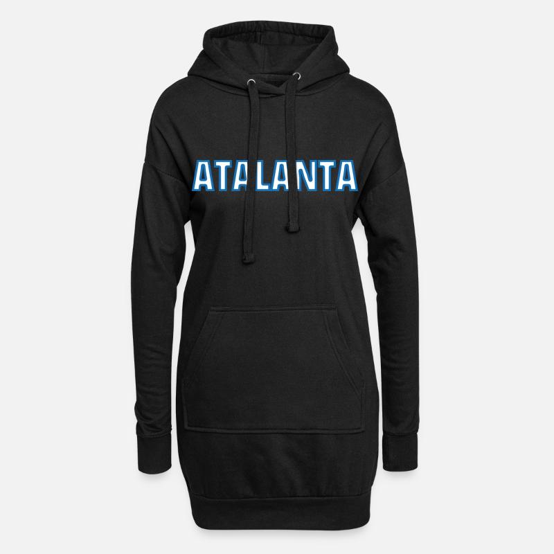Atalanta - Hoodie-Kleid - Schwarz