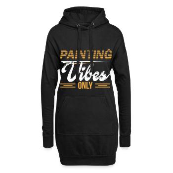 Maler und Lackierer, der Beste und Nervigste Beruf - Hoodie-Kleid - Schwarz - Vorne