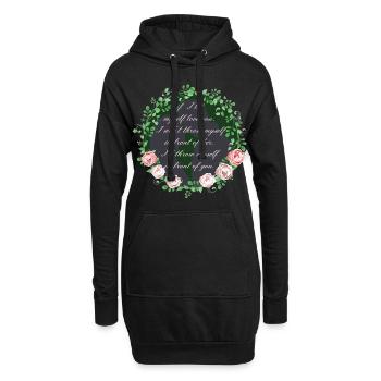 Rose Hathaway Zitat, Vampire Academy Richelle Mead - Hoodie-Kleid - Schwarz - Vorne