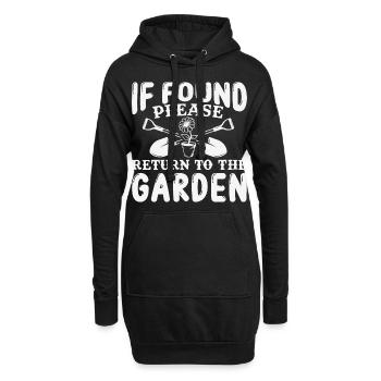Jardiniers amateurs, jardiniers de fruits et légumes - Sweat-shirt à capuche long Femme - noir - Devant