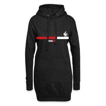 Développeur Date limite Programmeur Informaticien Codeur - Sweat-shirt à capuche long Femme - noir - Devant
