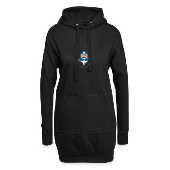 Ballsport - Hoodie-Kleid - Schwarz - Vorne