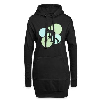 Hockey sur gazon Hockey sur gazon en salle Joueurs de hockey sur gazon - Sweat-shirt à capuche long Femme - noir - Devant