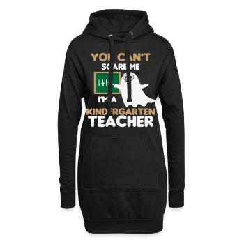 Lehrer Lehrerin Grundschullehrer Schule Lehramt - Hoodie-Kleid - Schwarz - Vorne
