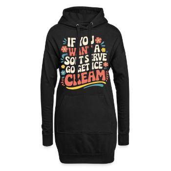 Joueur de volley-ball Joueur de beach-volley S - Sweat-shirt à capuche long Femme - noir - Devant