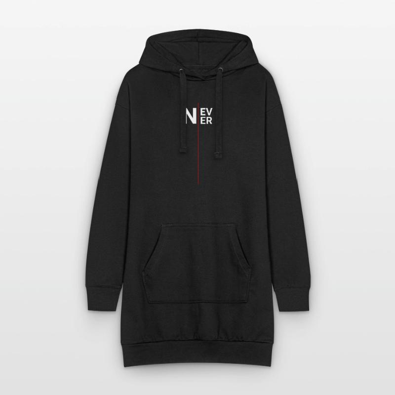 Null Bock, Never oder Ever? Kein Bock? Hoodie-Kleid