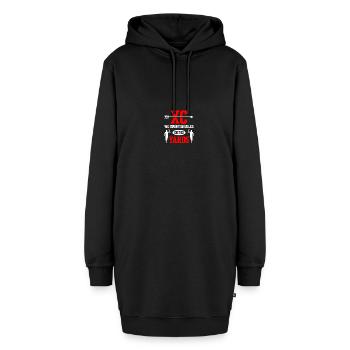 Ski de fond Coureurs Ski de fond - Sweat-shirt à capuche long Femme - noir - Devant