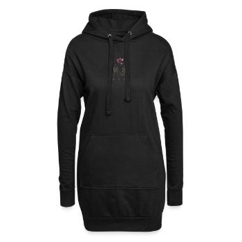 Women Love - Sweat-shirt à capuche long Femme - noir - Devant