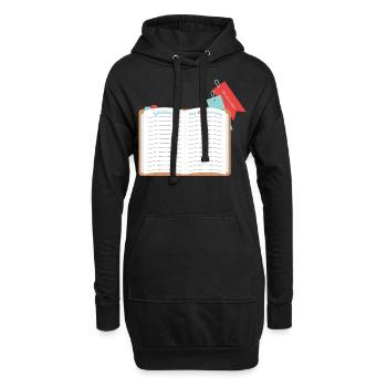 Mon 60e anniversaire (édition livre d’or) - Sweat-shirt à capuche long Femme - noir - Devant