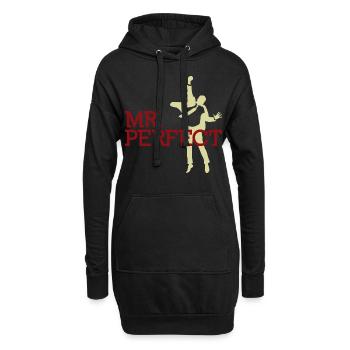 Mr. Perfect - Sweat-shirt à capuche long Femme - noir - Devant