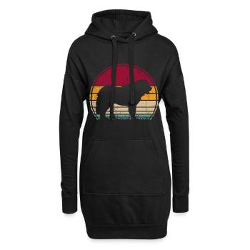 Pastore Maremmano Abruzzo Shepherd Vintage - Hoodie Dress - black - Front