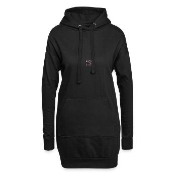Botox Is My Bestie Plastic Surgery - Hoodie-Kleid - Schwarz - Vorne