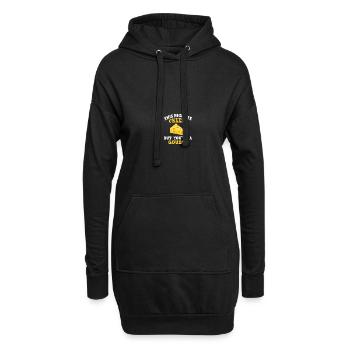 This Might Be Cheesy But You're Goudad Dad Jokes - Hoodie-Kleid - Schwarz - Vorne