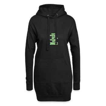 Ehe 2023 - Hoodie-Kleid - Schwarz - Vorne