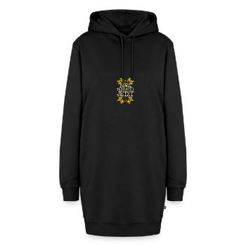 Bachelor Dante - Hoodie-Kleid - Schwarz - Vorne