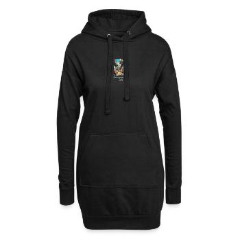 Conception de voyages à Camagüey et à Cuba - Sweat-shirt à capuche long Femme - noir - Devant