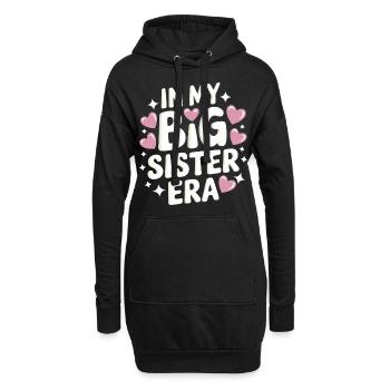 Sœur, Frère ou sœur, Famille - Sweat-shirt à capuche long Femme - noir - Devant