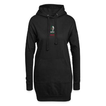 Algerien ist in meiner DNA Design / Geschenkidee - Hoodie-Kleid - Schwarz - Vorne