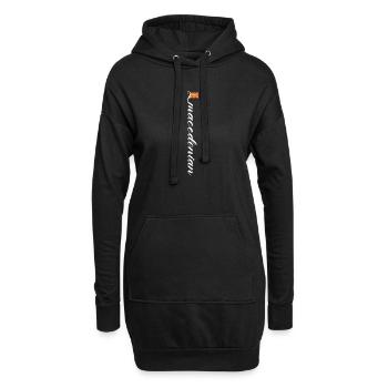 mazedonien  - Hoodie-Kleid - Schwarz - Vorne