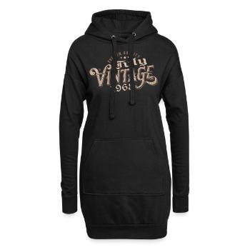 Geschenk Juli 1968 Geburtstag Juli 1968 Juli - Hoodie-Kleid - Schwarz - Vorne