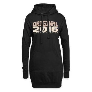 Millésime 2016 Édition Limitée 2016 Anniversaire - Sweat-shirt à capuche long Femme - noir - Devant