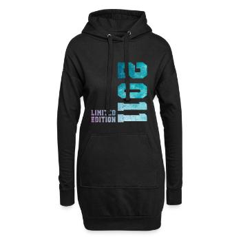 2011 15th Anniversary Limited Edition - Hoodie-Kleid - Schwarz - Vorne
