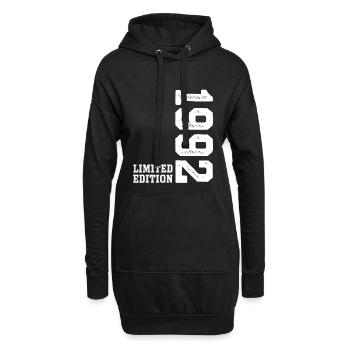 34e anniversaire 1992 Édition limitée Homme Femme - Sweat-shirt à capuche long Femme - noir - Devant