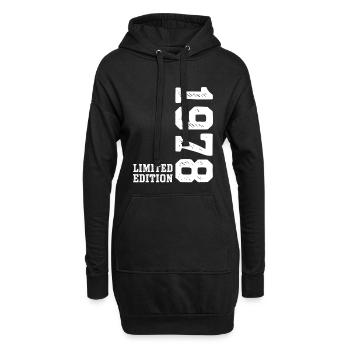 48th Birthday 1978 Limited Edition Man Woman - Hoodie Dress - black - Front