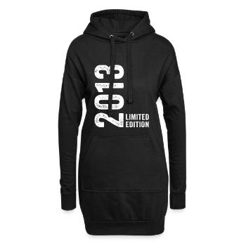2013 Limited Edition 13 Jahre Jubiläum - Hoodie-Kleid - Schwarz - Vorne