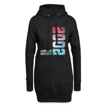 24. Geburtstag Limited Edition 2002 Jahrgang 2002 - Hoodie-Kleid - Schwarz - Vorne