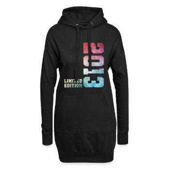 13. Geburtstag Limited Edition 2013 Jahrgang 2013 - Hoodie-Kleid - Schwarz - Vorne