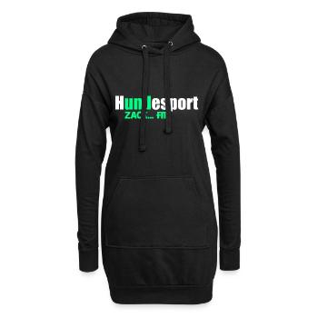 Hundesport - Hoodie-Kleid - Schwarz - Vorne