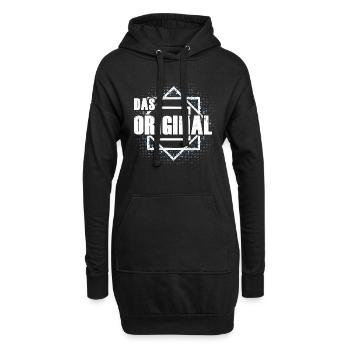 Das Original Partnershirt - Hoodie-Kleid - Schwarz - Vorne