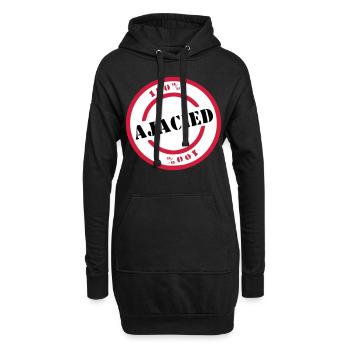 Ajaciet - Hoodie-Kleid - Schwarz - Vorne
