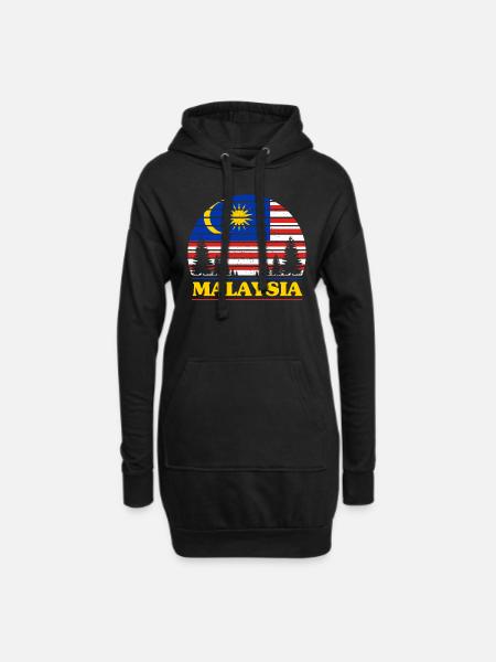Malaysia - Luvklänning - svart