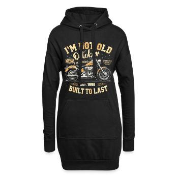 Birthday October 1998 Anniversary October 1998 - Hoodie Dress - black - Front
