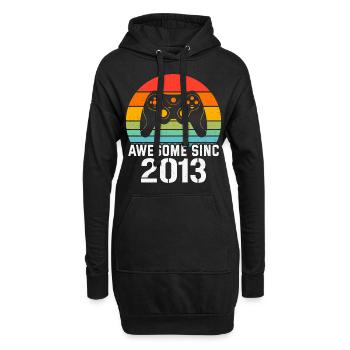 Cadeau Anniversaire 2013 Pour Tous les Gamers 2013 - Sweat-shirt à capuche long Femme - noir - Devant