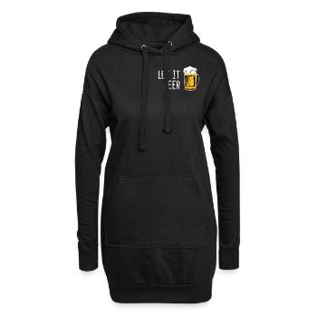 Drôle Malle Dictons Bière Vacances d’été Alcool - Sweat-shirt à capuche long Femme - noir - Devant