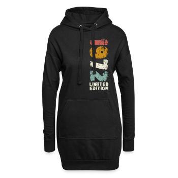 Né en 1972 Cadeau d’anniversaire - Sweat-shirt à capuche long Femme - noir - Devant
