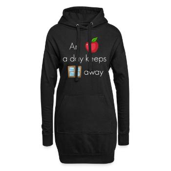 Chez Apple, un jour éloigne Windows de son système d'exploitation - Sweat-shirt à capuche long Femme - noir - Devant