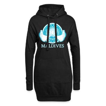 Mantarochen - Hoodie-Kleid - Schwarz - Vorne