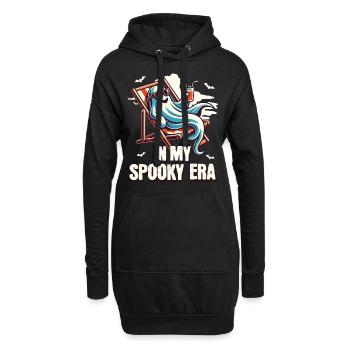 gHalloween Geist In Meiner Spooky Ära - Hoodie-Kleid - Schwarz - Vorne