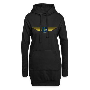 Georgia Fan T-Shirt – Southern flair - Hoodie Dress - black - Front