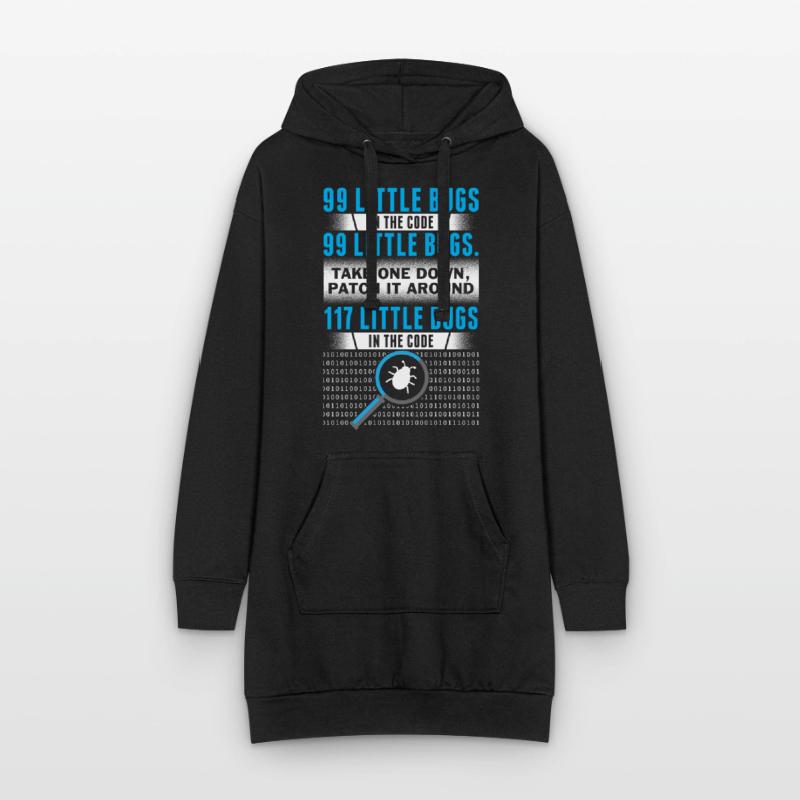 Programmierer Computer Code Informatiker Geschenk Hoodie-Kleid