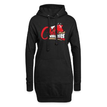 Lustige Kuh Flüsterer Bauern Landwirtschaft Kühe Milch Geschenk - Hoodie-Kleid - Schwarz - Vorne